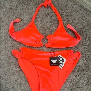 Love & Sports Orange Bikini Set